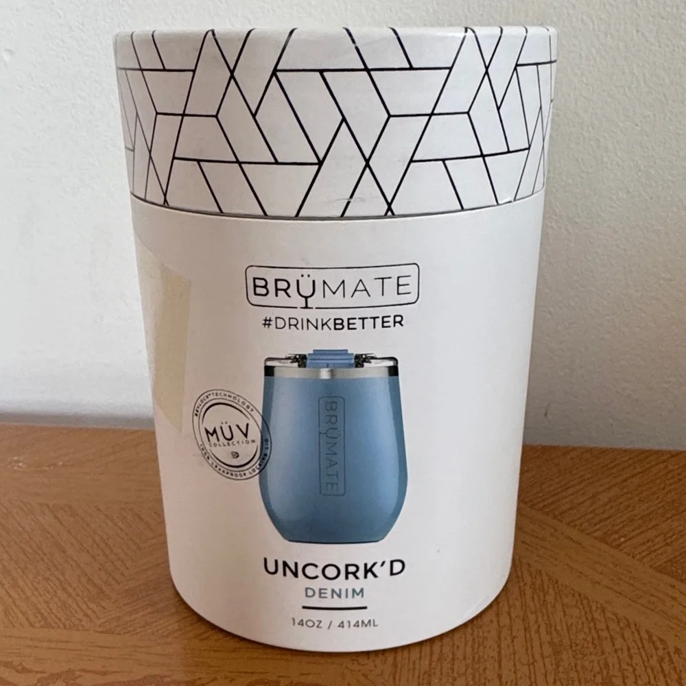 BrüMate Uncork'd Denim Tumbler - Picture 1 of 5